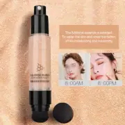 (White)ROLANJONA Fullerene Bubble Moisturizing Makeup Primer Skin Brighten WAS