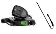 UNIDEN X70 Compact 80ch 5w In vehicle UHF CB RADIO + AERPRO CBA2T1 ANTENNA