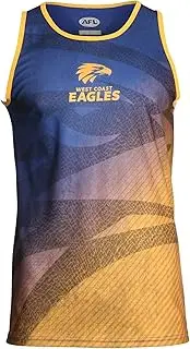 [playcorp] West Coast Eagles AFL Footy Mens Adults Premium Training Singlet