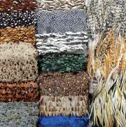 Natural Pheasant Rooster Feather Trim Fringe Ribbon 21 Types Per 30cm DIY Craft