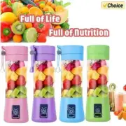 Portable Mini Blender For Shakes And Smoothies Rechargeable Usb 380Ml Travel Cup