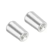 Metal Guitar 3 Way Toggle Switch Tip Switch Knob Cap M4 Silver 2pcs
