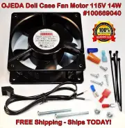 OJEDA Deli Case Fan Motor 100669040 120V 14W, HD Ball Bearing, Ships Today!