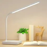 Dimmable USB LED Desk Lamp Touch Table Bedside Reading Night Light Foldable AU