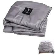Cooling Comforter Washable Lightweight Summer Air Condition Quilt Blanket-Grey