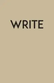 Write - Medium Kraft by Editors of Chartwell Books (2021, Trade Paperback)