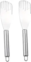 WATIIFUFU 1Set Stainless Steel Baking Shovel Cooking Turner Cake Spatula Ergonomic Handle Convenient Hanging Design for Easy Storage for Steak Pancakes More