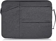 14-15 Inch Waterproof Laptop Sleeve Bag Compatible Acer Chromebook 14/Acer Aspire 14",HP Stream 14/Pavlilion 14/ProBook 14,ASUS Zenbook,LG gram,Samsung Dell HP Chromebook 14 inch Laptop Case,Dark Gray