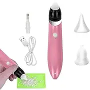 Electric Diamond Paint Pen, Wireless Rhinestone Painting Pen w/Vacuum Adsorption, 3 Adjustable Suction Mode&Rechargeabl, Art Locator Accessories with Replacement Tip for Setting AB Stones Without Wax
