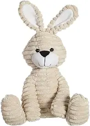 Apricot Lamb Toys Plush Corduroy Rabbit Bunny Stuffed Animal Soft Cuddly Perfect for Child （ Corduroy Bunny,8.5 Inches