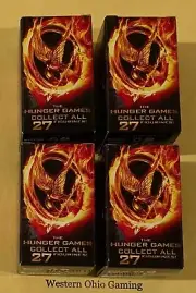 The Hungers Games 4 x Figurine Pack NEW 1 Movie Figure Per Box