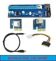 Astrotek PCI-E PCI Express 1x to 16x USB 3.0 Data Cable Bitcoin Mining Extension
