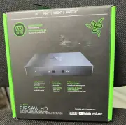 Razer Ripsaw HD Game Streaming Capture Card 4K Pass through NEW Sealed Box NEW