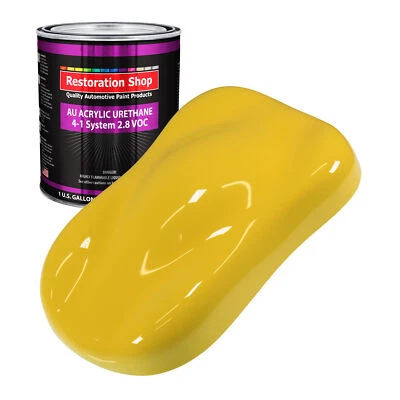 Restoration Shop Daytona Yellow Acrylic Urethane Gallon Only Auto Paint