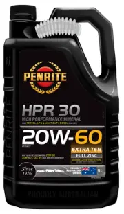 Penrite HPR 30 SAE 20W-60 Engine Oil 5L - HPR30005