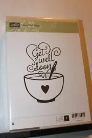 e Stampin Up Get Well Soup 1 pc NUM