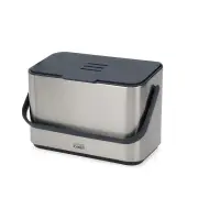 Joseph Joseph Collect 4L Food Waste Caddy with Removable Bucket Stainless Steel