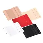 Bra Extender 4 Hook Elastic Extension Strap Maternity Black White Nude Beige Red