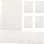 SWOOMEY Musical Notebook for Boys and Girls Staff Lines Music Composition Book Detachable Pages Sheet Music Folder for Bands Practice