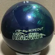 Ebonite Tidal Wave WipeOut Sparkle 16 lb Bowling Ball New in Original Box