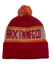 NWT Brixton- BRXTN MFG CO Beanie Hat stocking cap Red