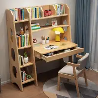 在飛比找momo購物網優惠-【AOTTO】多功能實木收納兒童書桌-80公分(書桌 電腦桌