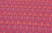 WAVERLY COLUMBUS CIRCLE PETUNIA PINK GEOMETRIC FURNITURE FABRIC 10 YARDS 54"W