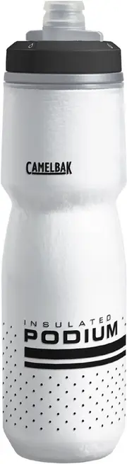 Camelbak Podium Chill .7L Water Bottle - White/Black