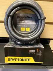 Kryptonite 1018 cable combo lock