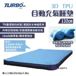 【TURBO TENT】3D 自動充氣床墊(悠遊戶外)