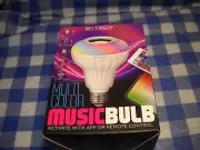 Tech Muti Color Wireless Music Bulb With Remote Smart Light Speaker