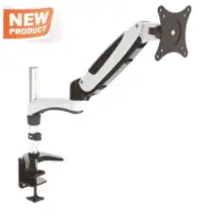 RobotArm GM112D Gas Spring Desk Mount LCD for 15" to 27" LCD or LED monitors NEW
