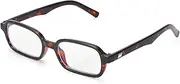 SODQW Rectangle Blue Light Glasses for Women Fashion Non Prescription Clear Lens Eyewear Bayonetta Office-Siren