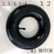 2Pcs 3.50 / 4.10 - 4" 4 inch Tube 49cc Kids Mini Monkey Pocket Quad DirtBike ATV