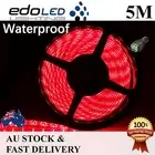 5M Red 2835 SMD 300 LED Waterproof 12V Led Strip Lights Car Boat Caravan