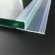 6 8 10 12mm Glass Seals Frameless Shower Bathroom Door Window Balcony Screen Sealing Strip Weatherstrip Draft Stopper Big H [] 6mm