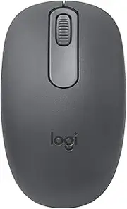 Logitech M196 Bluetooth Wireless Mouse, Compact and Portable Mouse for Laptops, Tablets and More, 12-Month Battery, Smooth Tracking, Compatible with PC and Mac, Windows and macOS, Graphite