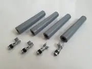 4 pack Straight Spark Plug Wire Boots With Terminals Taylor Wire USA 8mm kit GY