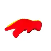 1992 With Tags Dakin Baby Things Red Dinosaur Plush Toy