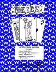 Jokerz Pinball Arcade Machine Operation/Service/Repair Manual Williams PPS 9A/vD