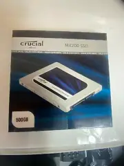 New Crucial MX200 500GB SATA 2.5 Inch Internal Solid State Drive CT500MX200SSD1
