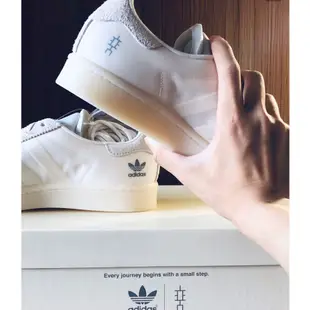 正品E現貨ason x Adidas Originals Superstar 陳奕迅 白色 FX8116