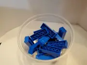 NEW LEGO Parts 2456 Pack of 4 Bricks 2x6 BLUE 4181139