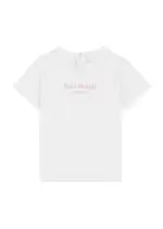 Balmain Kids Logo-embroidered Cotton T-shirt (3-9 Months) - White - 3 Months (3 Months) 3 MONTHS (3 months)