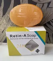1 X RETIN - A Whitening Soap 24K Anti-Aging Acne Removal & Brighten Skin