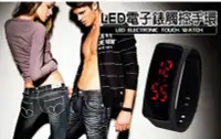 在飛比找Yahoo!奇摩拍賣優惠-【東京數位】全新 手錶 LED電子錶觸控手環 LED/手環/