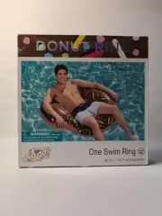 New Pair of swim Rings His And Here Donut Rings 42" ages 12 plus H2o go Bestway