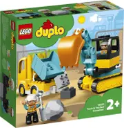 LEGO Duplo - Truck & Tracked Excavator - 10931