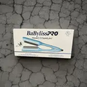 BaBylissPRO Nano Titanium Ionic Deep Waver 5 Digital Temperature Setting Blue
