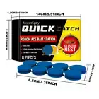 8PCS Cockroach Bait Gel Safety Deep Eradication Roach Gel Effective G